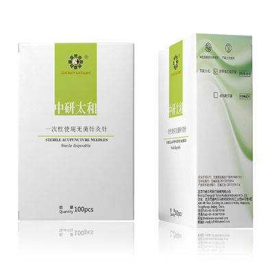 Agujas de acupuntura estériles desechables de 30 mm de clase II para belleza facial