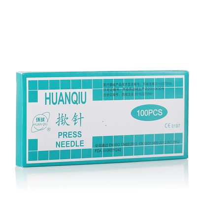 calidad  Professional Acupuncture Press Needles Disposable Sterile Press Tack Needles Fábrica