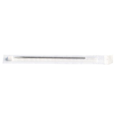 Agujas de acupuntura desechables de acero inoxidable de acupuntura médica china Diámetro de 0,20 a 0,40 mm Agujas individuales estériles de precisión