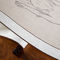 Mapa hecho a mano puro de papel de Acupoint de arroz, carta los 60x125cm de la pared del punto de la acupuntura