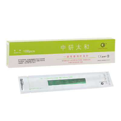 Agujas disponibles de acero inoxidables de la acupuntura de Sujok de las agujas de la acupuntura de la diálisis