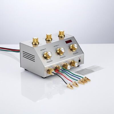 Clínica Golden TCM Aparatos de acero inoxidable Dispositivo de electroacupuntura Herramientas médicas para la terapia efectiva de la medicina tradicional china