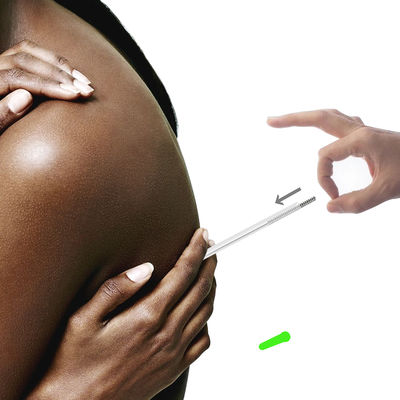 Agujas de acupuntura afiladas de un solo uso para la belleza facial