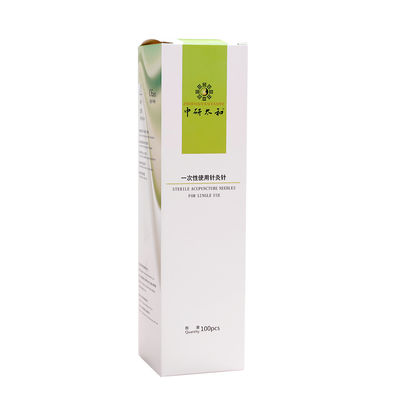 0.20mm ~ 0.40mm Agujas de acupuntura facial de uso único seguras