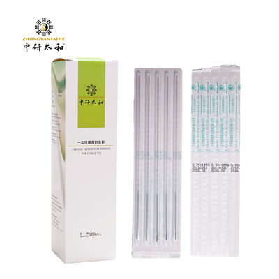 0.20mm ~ 0.40mm Agujas de acupuntura facial de uso único seguras
