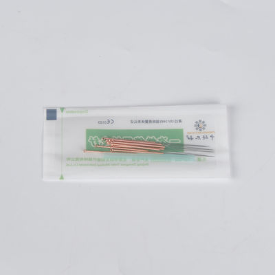 Agujas de acupuntura seguras esterilizadas desechables 0,20 ~ 0,40 mm para tratamientos de belleza