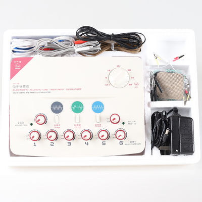 Frecuencia 1-100Hz Instrumento de alivio de acupuntura eléctrica temporizador ajustable para un manejo y terapia efectivos