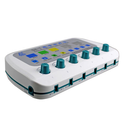Frecuencia 1-100Hz Instrumento de alivio de acupuntura eléctrica temporizador ajustable para un manejo y terapia efectivos
