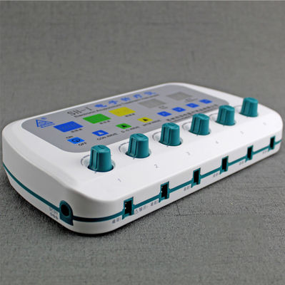 Frecuencia 1-100Hz Instrumento de alivio de acupuntura eléctrica temporizador ajustable para un manejo y terapia efectivos
