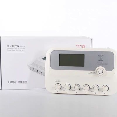 Instrumento electrónico de tratamiento de acupuntura para aliviar el dolor, alimentado por batería y agujas de acupuntura
