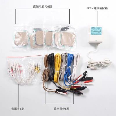 Instrumento electrónico de tratamiento de acupuntura para aliviar el dolor, alimentado por batería y agujas de acupuntura