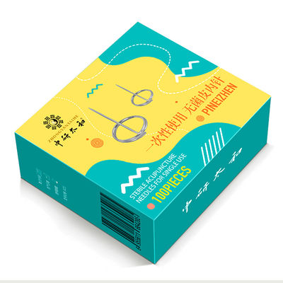 Agujas de acupuntura intradérmica personalizadas con diámetro de mango de 1,5 mm de OEM del continente