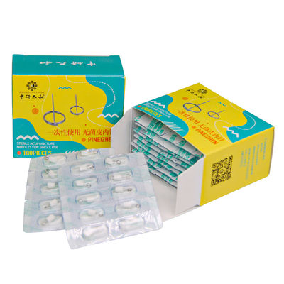 Agujas de acupuntura intradérmica cosmética y médica Estructura recta que garantiza la seguridad y la eficacia en la acupuntura
