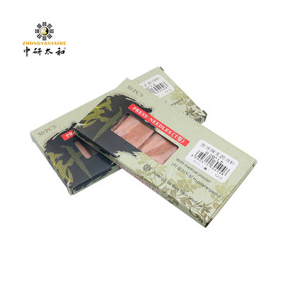 Agujas de presión de acupuntura con mango de plástico GB 2024-2016 Estándar de seguridad para un tratamiento eficaz y cómodo