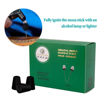 Experience the Benefits of Aged Wormwood Moxibustion Traditional Chinese Medicine for Body Acupoint Therapy