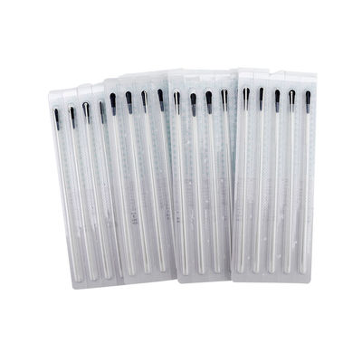 Agujas de acupuntura de acero inoxidable seguras de 0,20 mm-0,40 mm para la medicina china